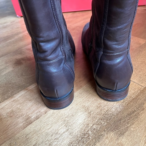 Ivanka Trump Brown Suede Boots Sz 8 - Picture 6 of 16